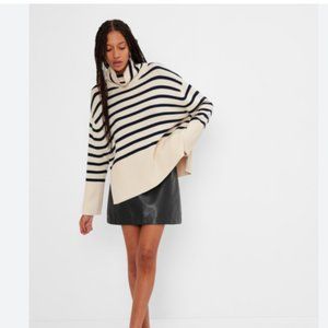 24/7 Split-Hem Turtleneck Sweater